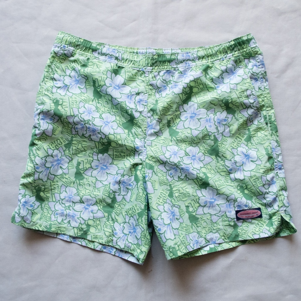 Vineyard Vines Mens Swim Board Shorts Multicolor M